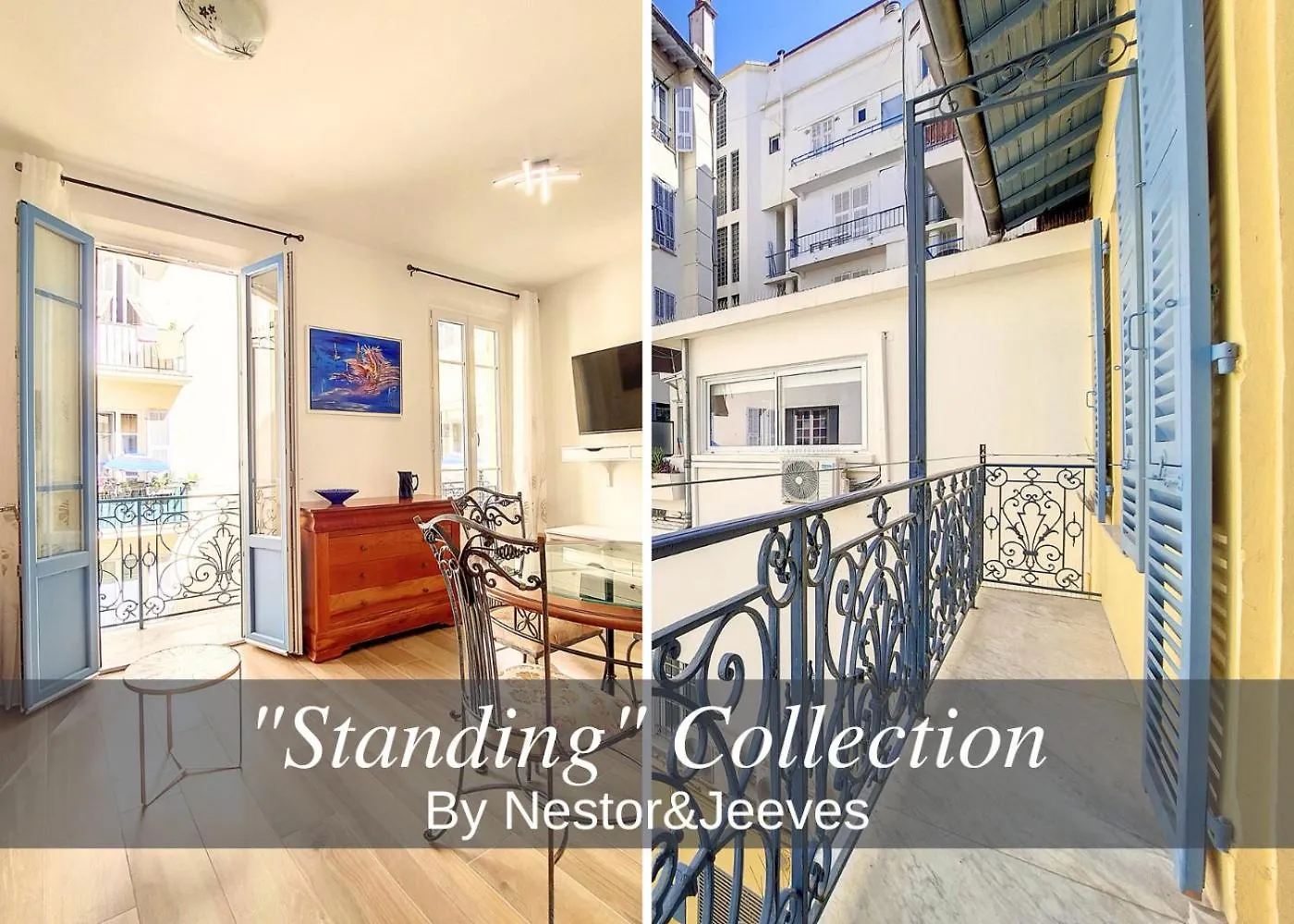 Nestor&Jeeves - Brise De Nice - Balcony - Central location